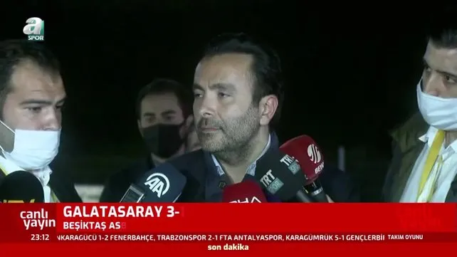 Beşiktaş Asbaşkanı Emre Kocadağ'dan Galatasaray maçı sonrası hakeme eleştiri!