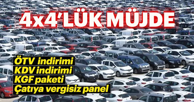 4x4’lük müjde