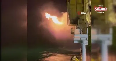 Bakan Dönmez, Karadeniz gazının yakma testinden görüntüler paylaştı | Video