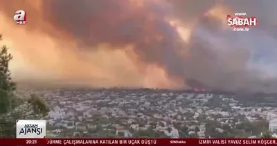 Yunanistan’daki yangın kontrol altına alınamıyor! Şimdiye kadar görülmemiş bir kabus | Video
