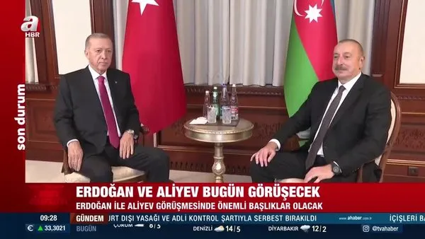 İlham Aliyev Ankara’da! Başkan Erdoğan ile görüşecek | Video