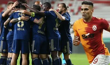 Fenerbahçe ve Galatasaraylı Falcao zirvede!