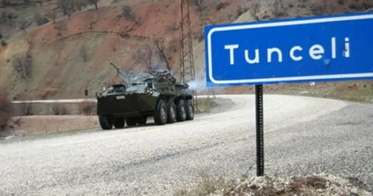 Tunceli’deki terör operasyonu