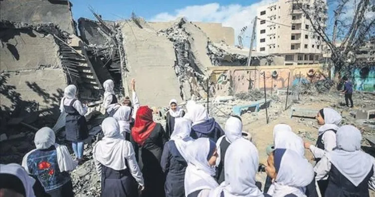 Gazze’de okullar İsrail’in hedefinde