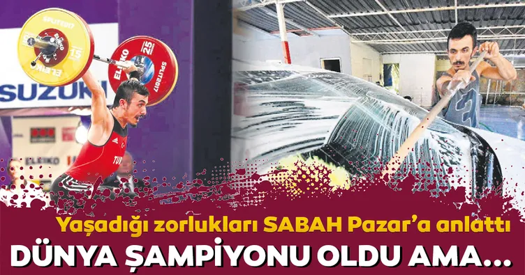 Bir tek ‘sadece halterci’ olamadım