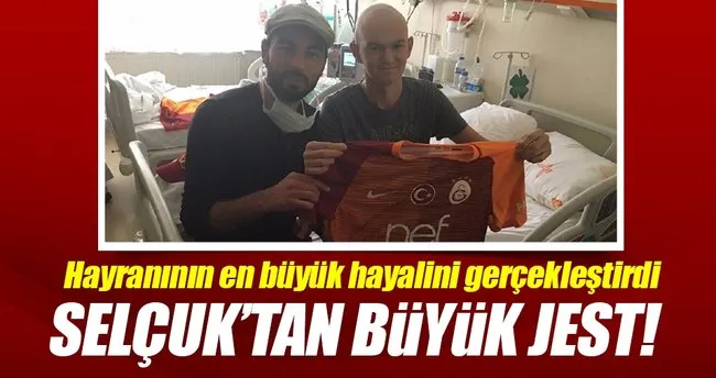 Selçuk İnan’dan büyük jest!