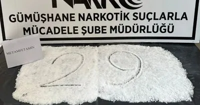 Uyuşturucu kuryesinin midesinden metamfetamin çıktı #gumushane