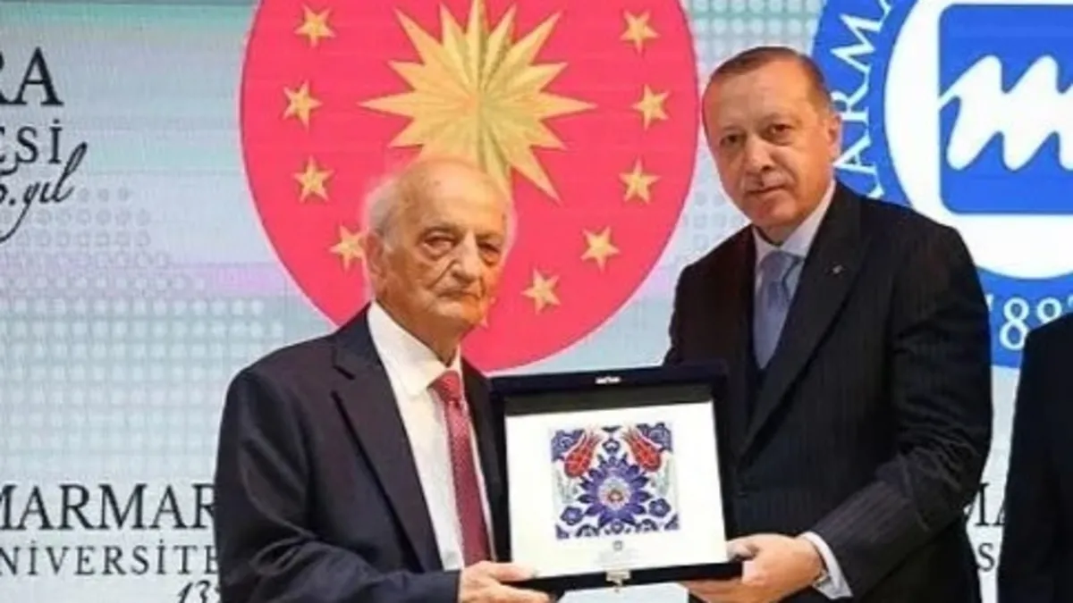 Başkan Erdoğan vefatının 8. yılında Fuat Sezgin’i andı Başkan Erdoğan vefatının 8. yılında Fuat Sezgin’i andı