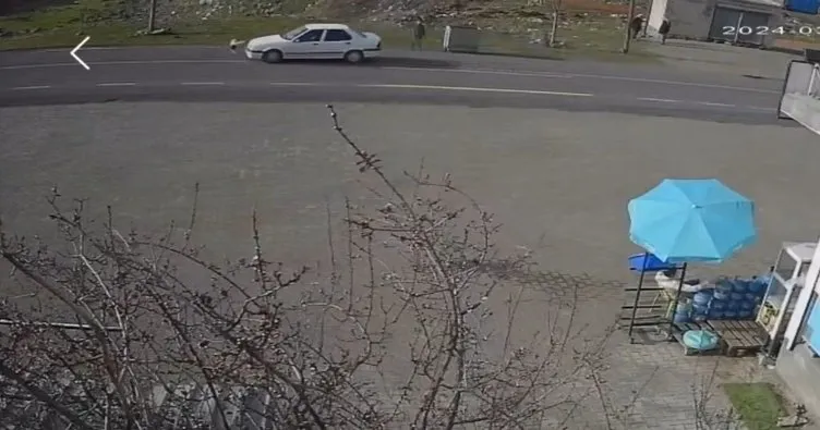 Siverek’te otomobilin çocuğa çarpma anı güvenlik kamerasında
