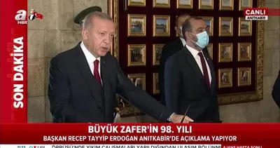 Son Dakika | Cumhurbaşkanı Erdoğan, Anıtkabir Özel Defteri’ni imzaladı | Video
