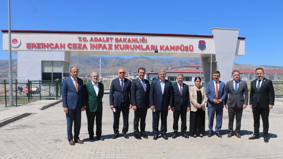 TBMM Hükümlü ve Tutuklu Haklarını İnceleme Komisyonu Erzincan'da