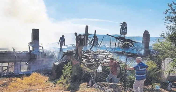 Aynı mahallede iki yangın çıktı