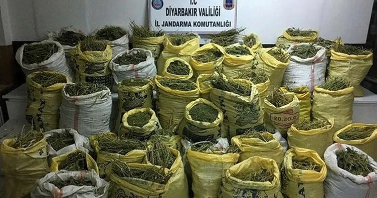 PKK’ya 17 milyon liralık uyuşturucu darbesi