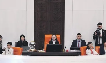 Meclis’te 23 Nisan coşkusu