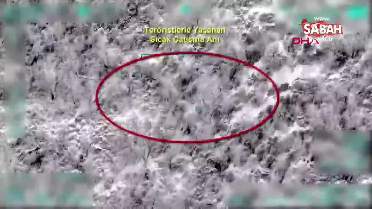 Şırnak'ta 5 terörist böyle etkisiz hale getirildi | Video
