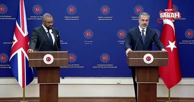 Bakan Hakan Fidan ile görüşen İngiltere Dışişleri Bakanı: Türkiye vazgeçilmez! | Video