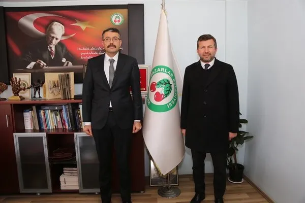 Vali Ali Çelik’ten Başkan Bilal Demirci’ye ziyaret