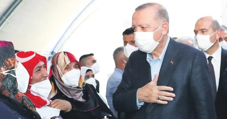 Erdoğan’ın müjdesini verdiği kızına kavuşuyor