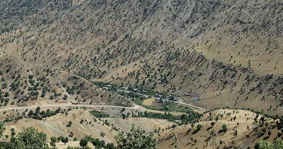 Kuzey Irak’taki Kandil Dağı görüntüledi