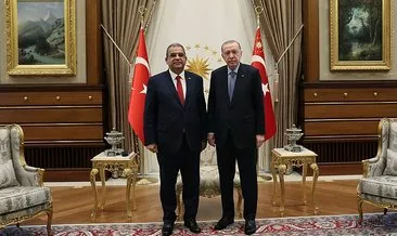 Başkan Erdoğan KKTC Başbakanı Sucuoğlu’nu kabul etti