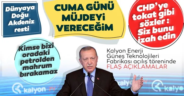 Son dakika haberi: Başkan Erdoğan’dan’dan heyecanlandıran açıklama: Cuma günü müjdeyi vereceğim