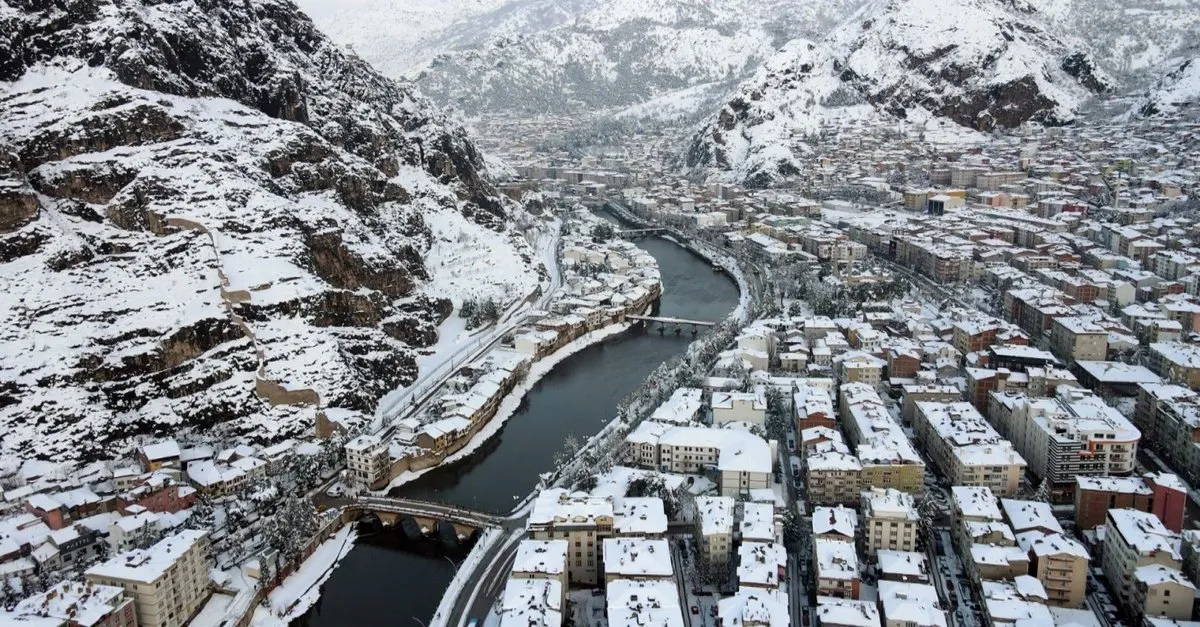 Amasya'da kış başladı - Amasya Haberleri