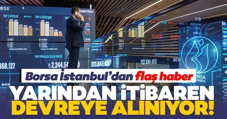 SON DAKİKA | Borsa İstanbul’dan yeni düzenleme! Yarından itibaren devreye alınıyor...