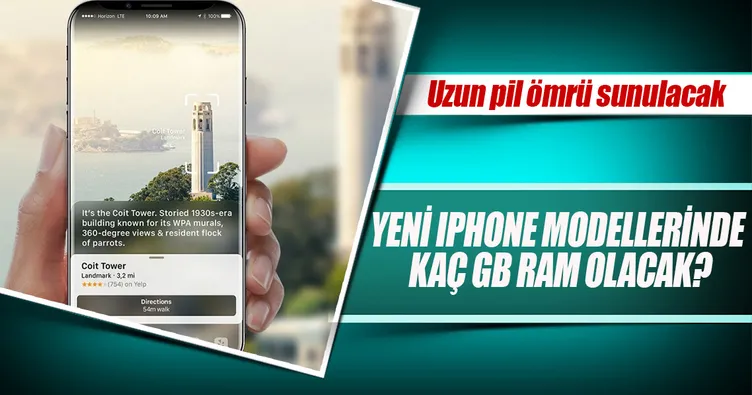 İphone’larda kaç gb ram olacak?