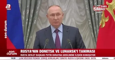 Son dakika: Rusya lideri Putin dünyaya duyurdu! Minsk Anlaşmasını yok saydılar | Video