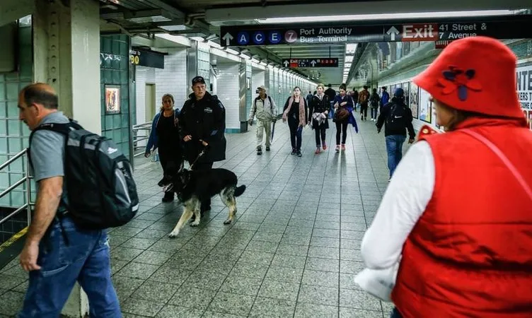 New York metrosunda IŞİD önlemi
