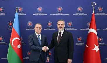 Dışişleri Bakanı Hakan Fidan, Azerbaycanlı mevkidaşı ile görüştü
