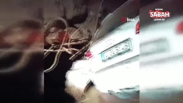 Tatvan’da araç çukura düştü: 3 yaralı | Video