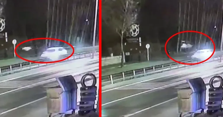 O ilimizde feci kaza: 10 yaşındaki çocuk metrelerce havaya savruldu! İşte o dehşet anları!