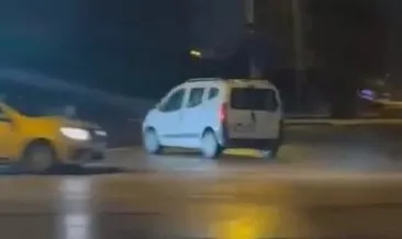 Bursa'da kameraya yansıyan sürücü hem alkollü, hemde ters yönde: Kaçmaya çalışırken kaza yaptı! #bursa