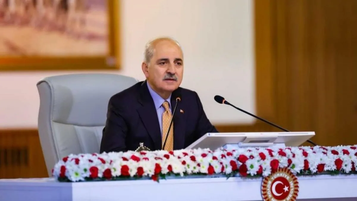TBMM Başkanı Numan Kurtulmuş: İsrail TBMM'de 7 ortak bildiri ile kınanmıştır