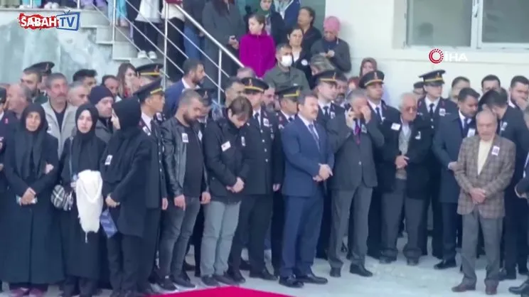 Şehit edilen taksi şoförü Murat Arslan’ın naaşı askeri törenle alındı | Video