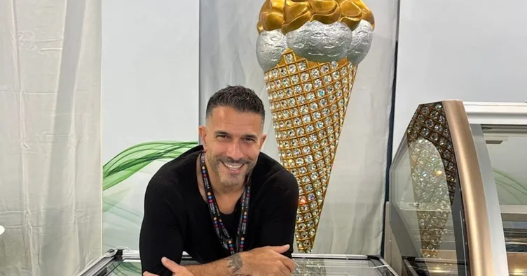 Yeni hayatında dondurmacı oldu