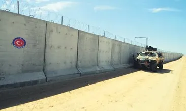 Suriye sınırına 781 kilometrelik duvar