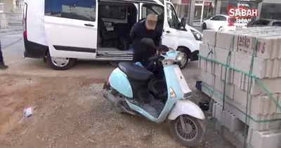 Çalınan motosikletini 4 gün sonra terk edilmiş halde buldu | Video