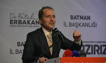Fatih Erbakan: Altılı masa çatırdıyor, milletin umudu olamaz #batman