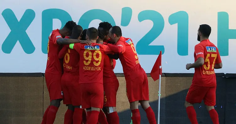 Hatay’da kazanan Yeni Malatyaspor!