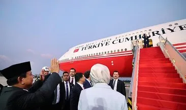 Başkan Erdoğan Endonezya’dan ayrıldı