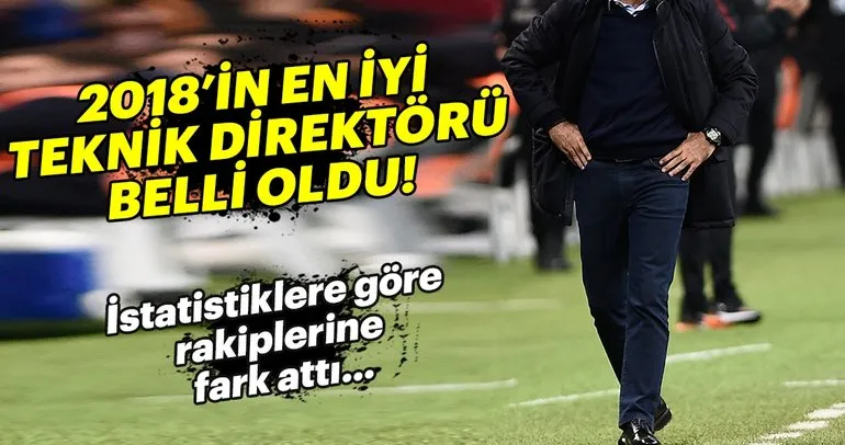 2018’in en başarılı teknik direktörü Aykut Kocaman!