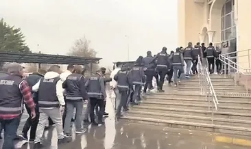 Haraç şebekesine operasyon: 8 tutuklama