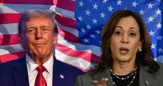 Harris ve Trump kozlarını canlı yayında paylaştı