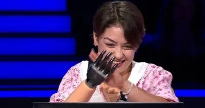 Turkuvaz’a da böylesi yakışırdı! Kim Milyoner Olmak İster’in şampiyonu Rabia Birsen Göğercin’in protezi Turkuvaz Medya’dan!