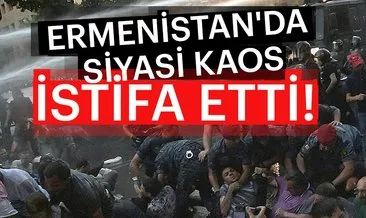 Son Dakika: Ermenistan’da protestolar sonuç verdi, Sarkisyan istifa etti!