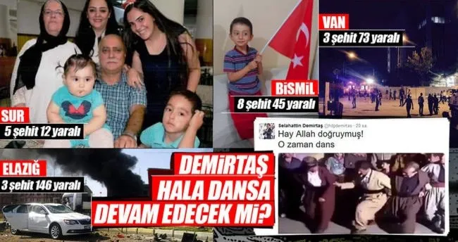 Demirtaş hala dansa devam mı edecek?