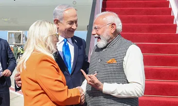 Hindistan Başbakanı Modi İsrail’e ulaştı