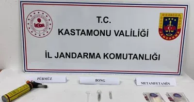 Toprağa gömdüğü uyuşturucuyu narkotik köpeği buldu: 1 tutuklama #kastamonu